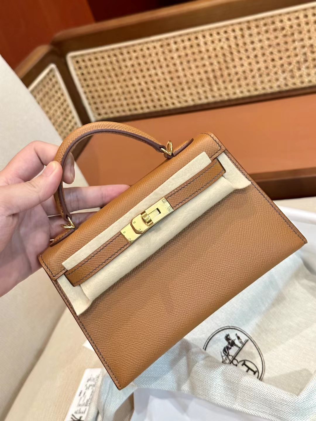 Hermes Mini Kelly 19CM