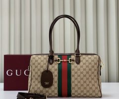 GUCCI ボルセット ラージ ボストンバッグ 本革 866734 FAFV9 9653 グッチ ボストンバッグ レディース