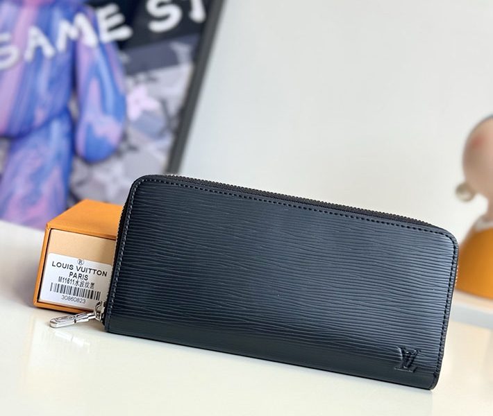 ルイヴィトン 財布 Louis Vuitton ジッピーウォレット エピ ブラック M61857 ヴィトン 長財布 メンズ