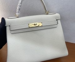 エルメス HERMES ケリー 28 内縫い ブロン トリヨンクレマンス レディース ハンドバッグ G刻印 エルメス ケリー 28 定価