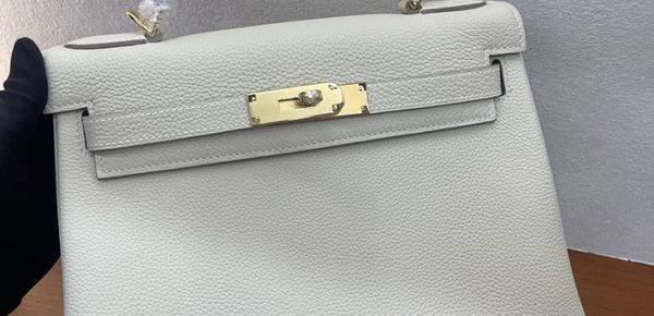 エルメス HERMES ケリー 28 内縫い ブロン トリヨンクレマンス レディース ハンドバッグ G刻印 エルメス ケリー 28 定価