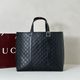 gucci ラージ トートバッグ ブラック ＧＧエンブレム 850218 AAFOK 1053 GUCCI トートバッグ メンズ アウトレット